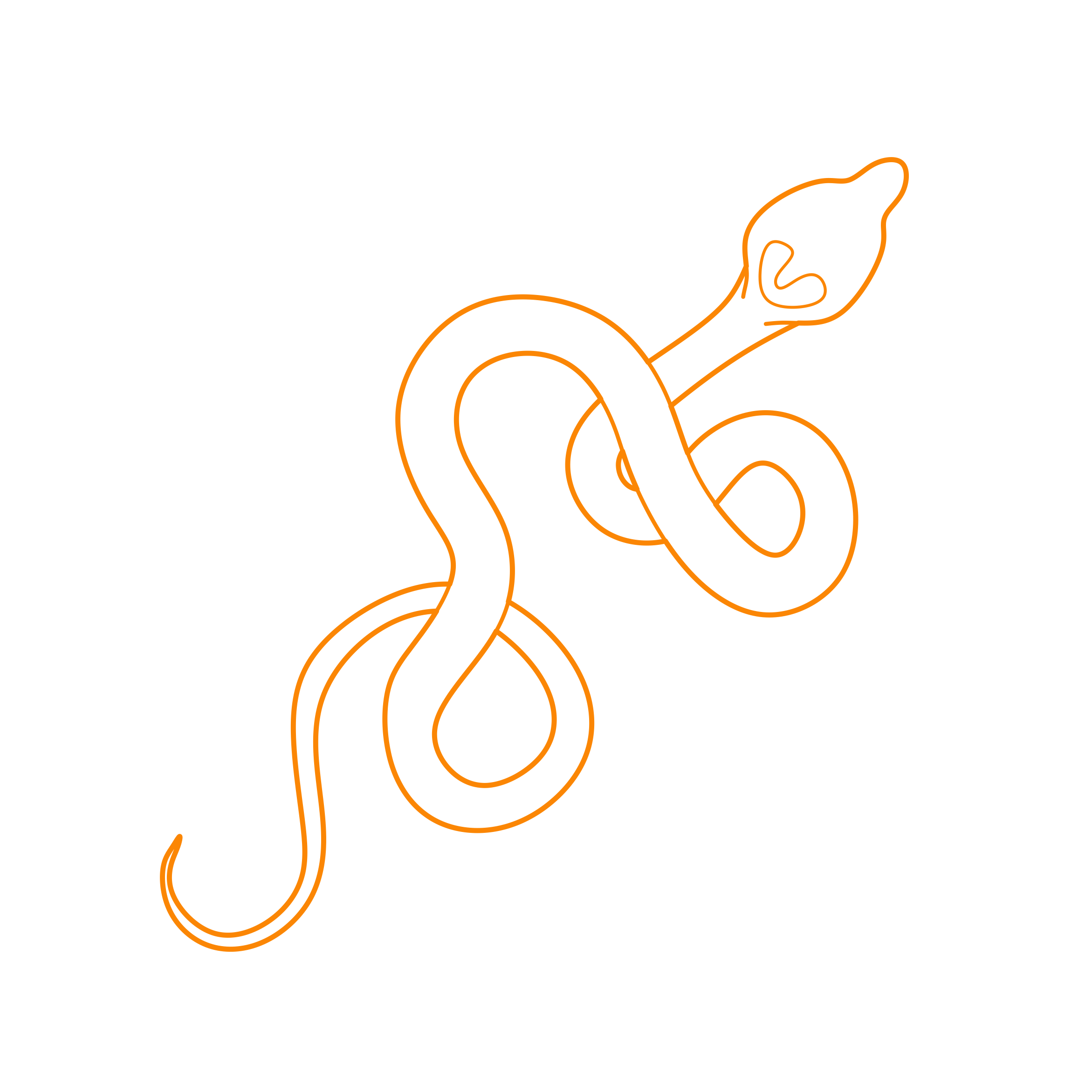 Animals Snakes Indian Cobra Line Art Svg Vector Free Vectors